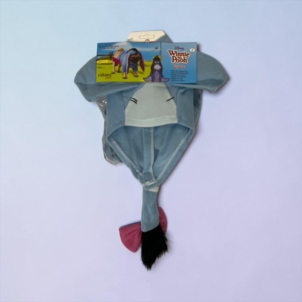 Disney Winnie the Pooh Eeyore Dog Cat Pet Costume Outfit Clothes SMALL NEW